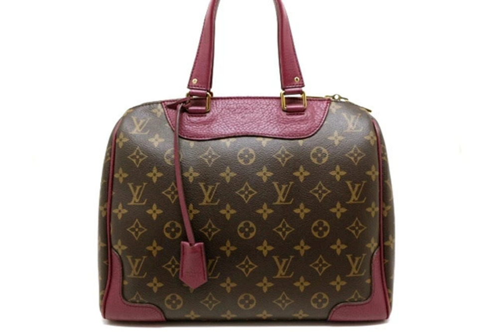 LOUIS VUITTON Retiro Shoulder Bag Monogram Aurore
